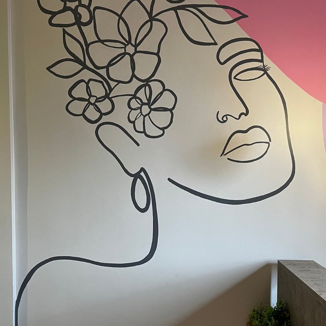 Ambiente decorado e acolhedor